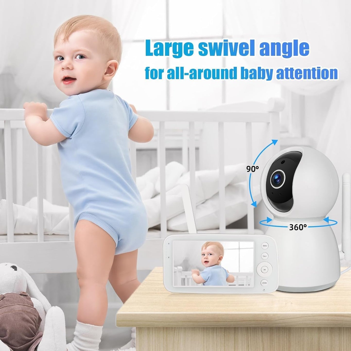 NommL™ Smart Baby – HD Camera Monitor