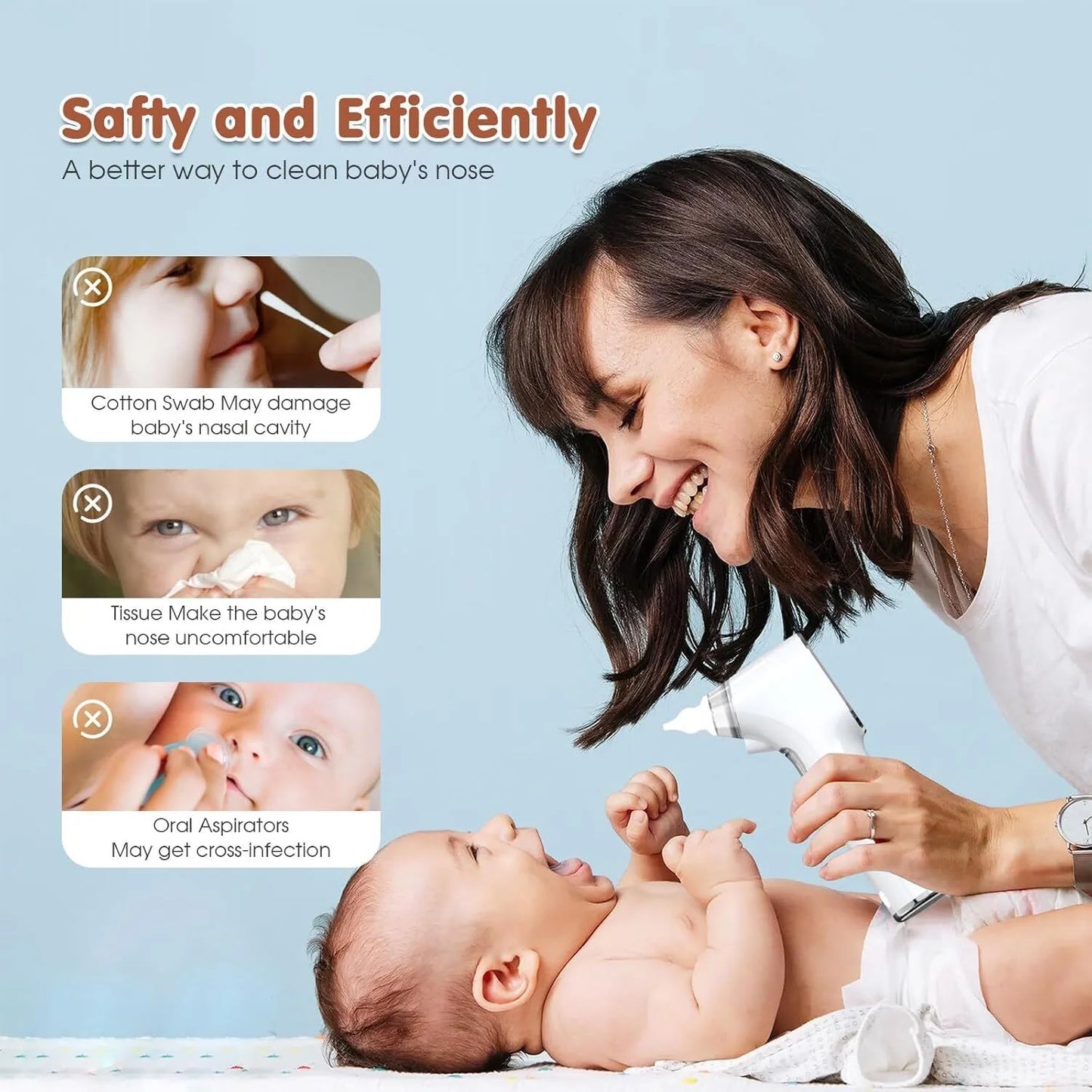 NommL™ Baby Cleaner – Electric Nasal Cleaner
