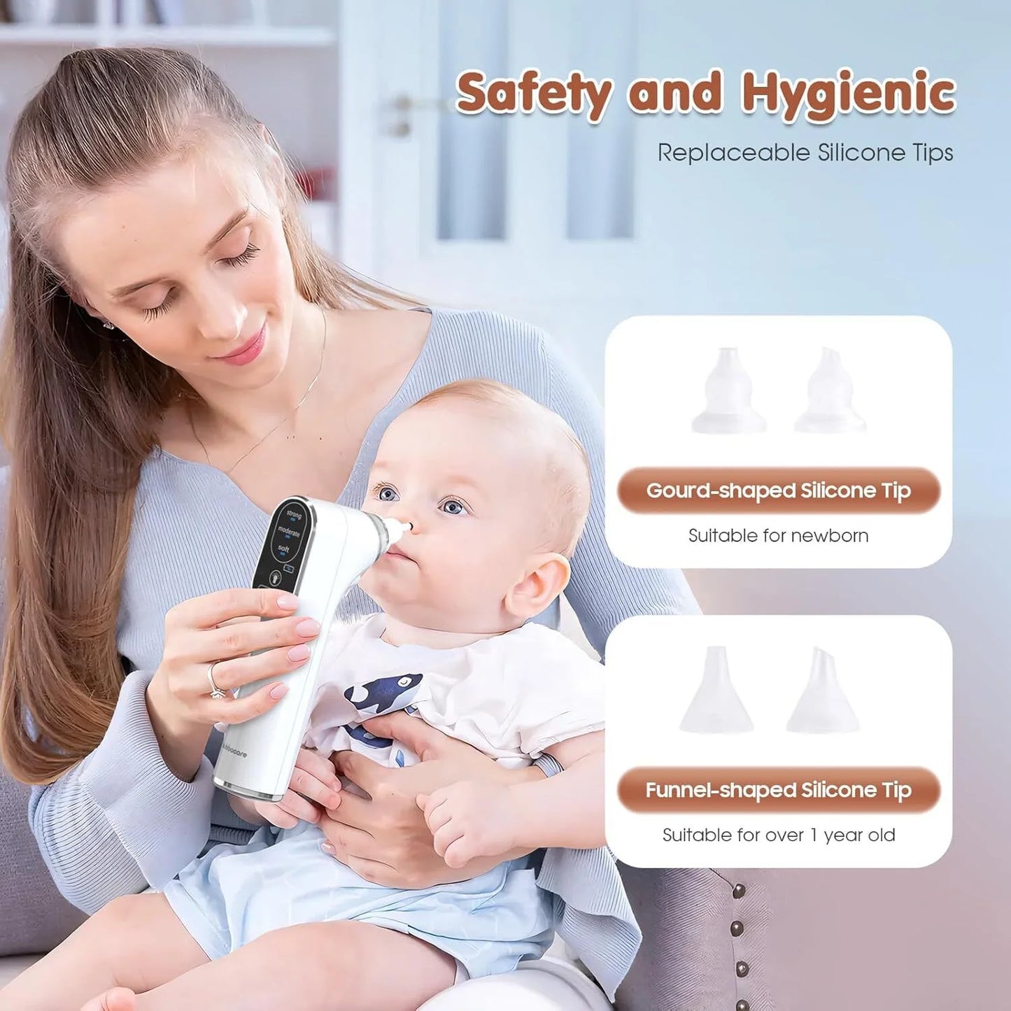 NommL™ Baby Cleaner – Electric Nasal Cleaner