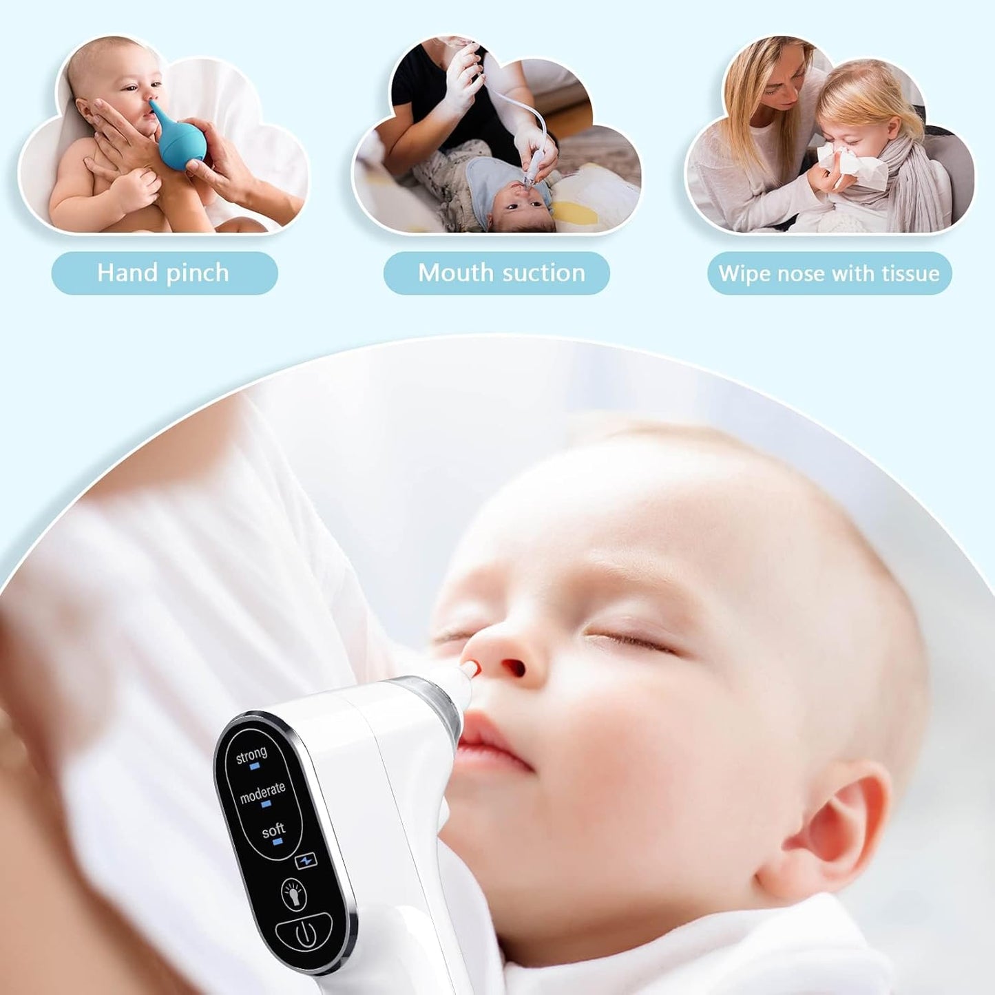 NommL™ Baby Cleaner – Electric Nasal Cleaner