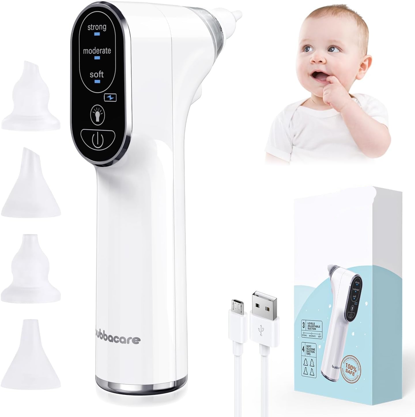 NommL™ Baby Cleaner – Electric Nasal Cleaner