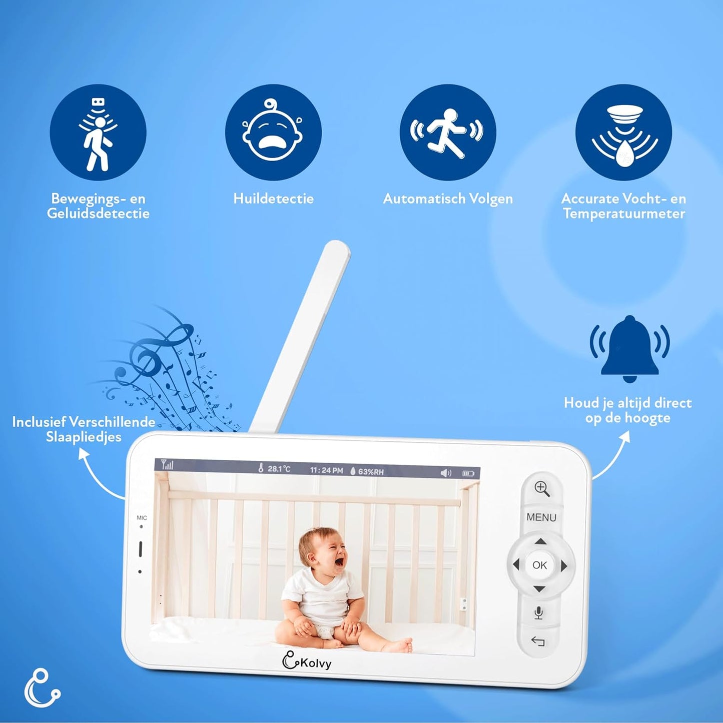 NommL™ Smart Baby – HD Camera Monitor