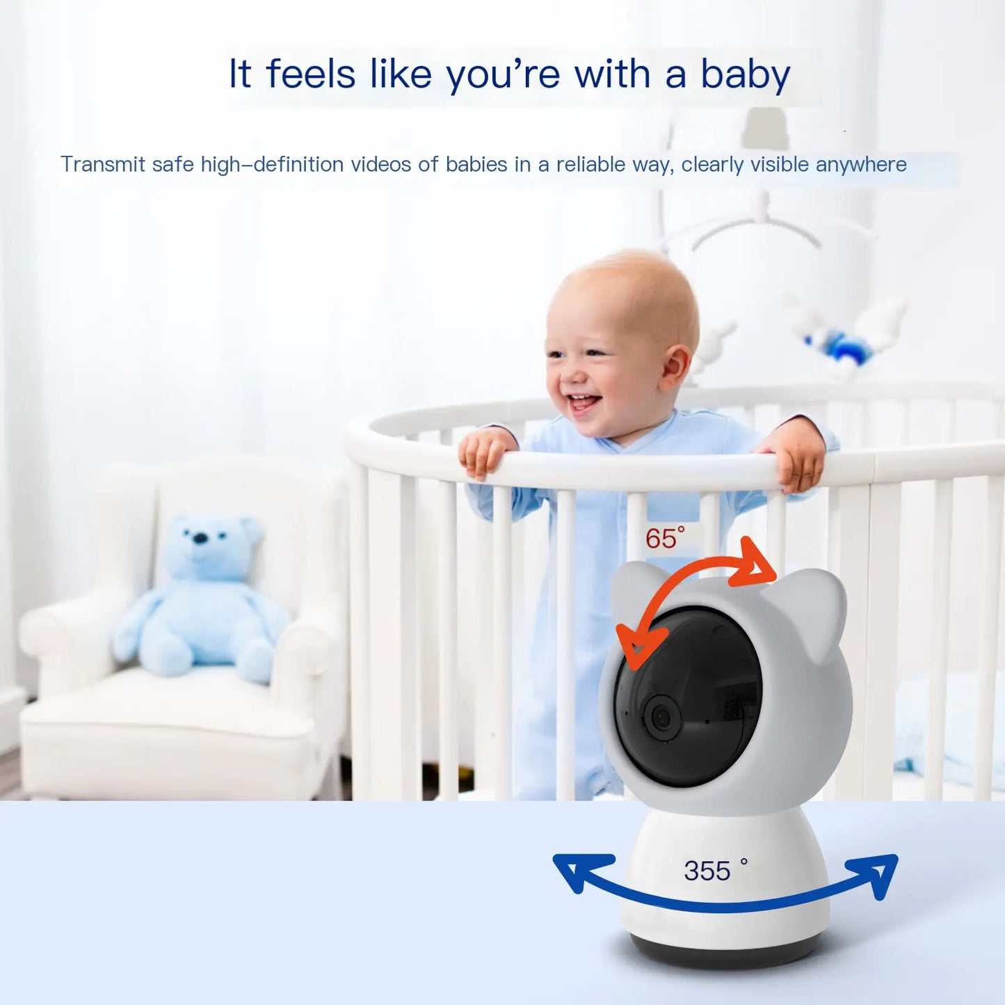 NommL™ Smart Baby – HD Camera Monitor